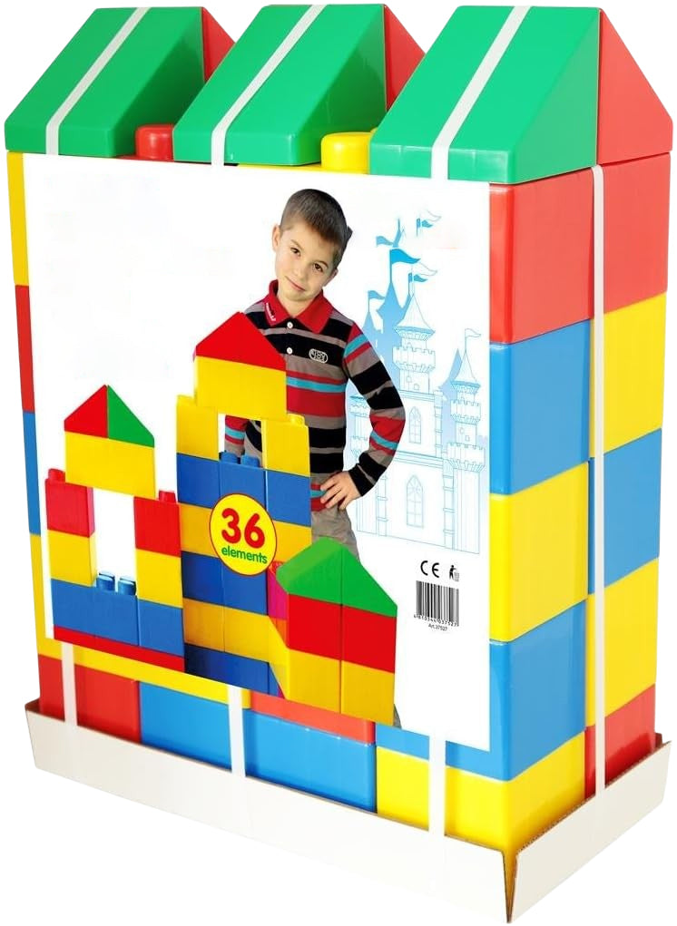 XXL Interlocking Building Blocks Large-Scale Modular Construction